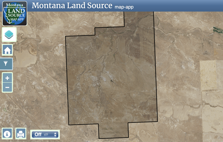 Babe McDonald Ranch map image
