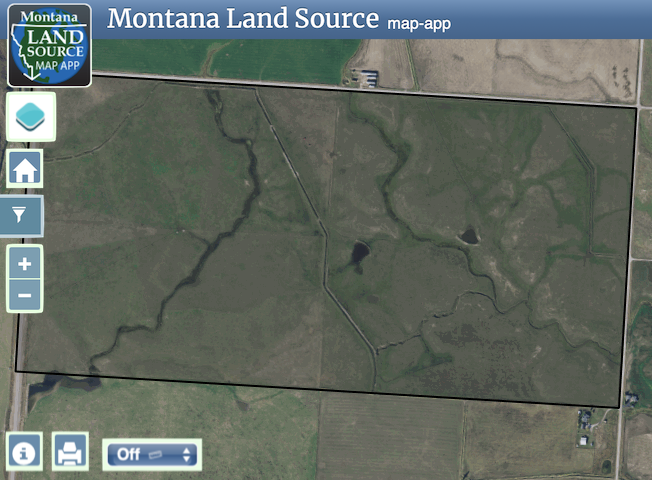 Back Road map image