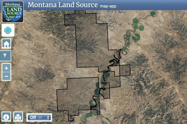 Ball Ranch map image