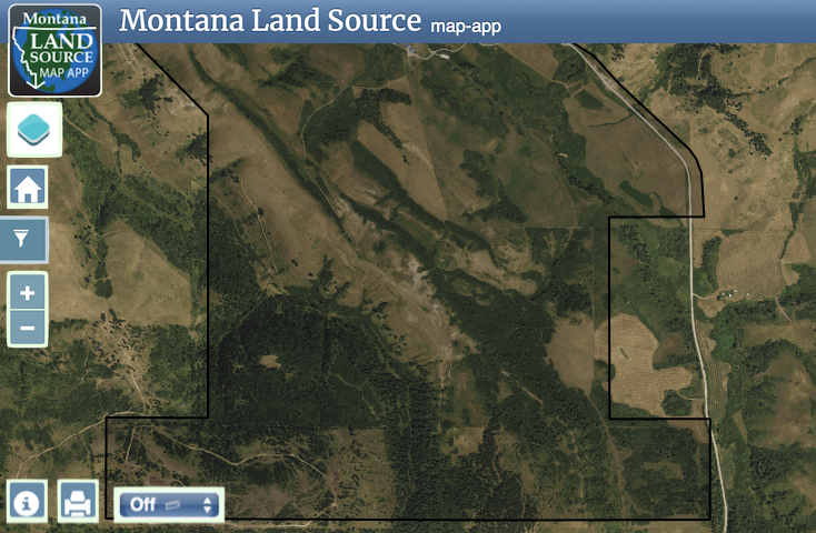 Beaver Creek Mountain Ranch map image