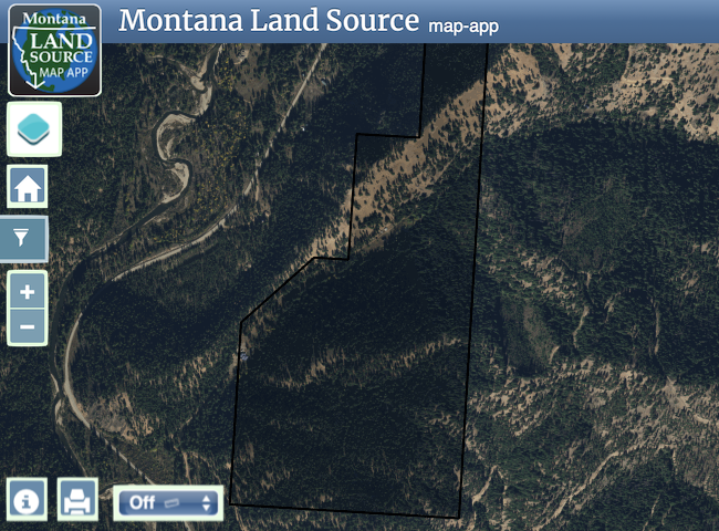 Beavertail Creek Ranch map image