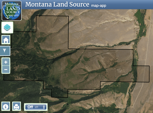 Big Belt Ranch map image