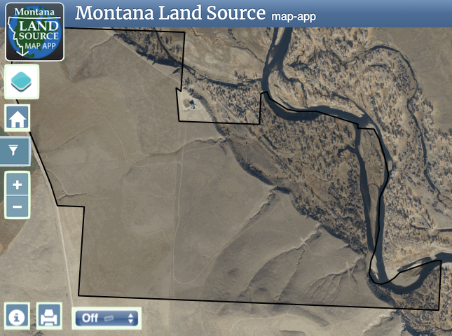 Big Hole Vistas Ranch map image