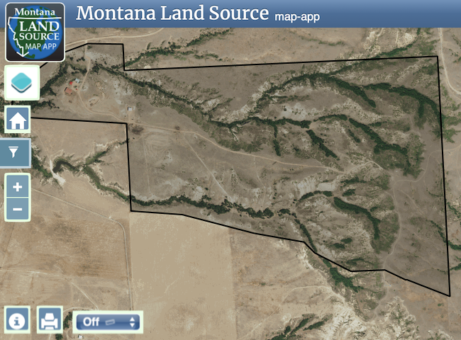 Big Sheep Mountain Ranch map image