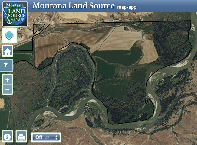 Bighorn River Ranch map image