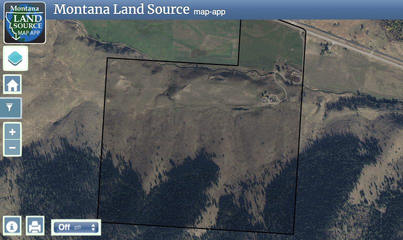 Bison Springs map image