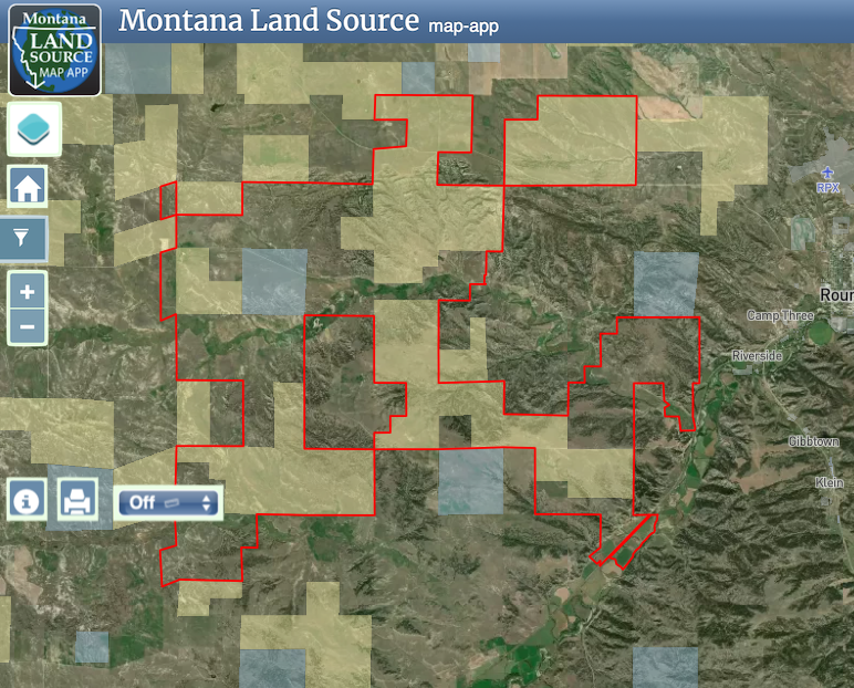 Brand Rock Ranch map image