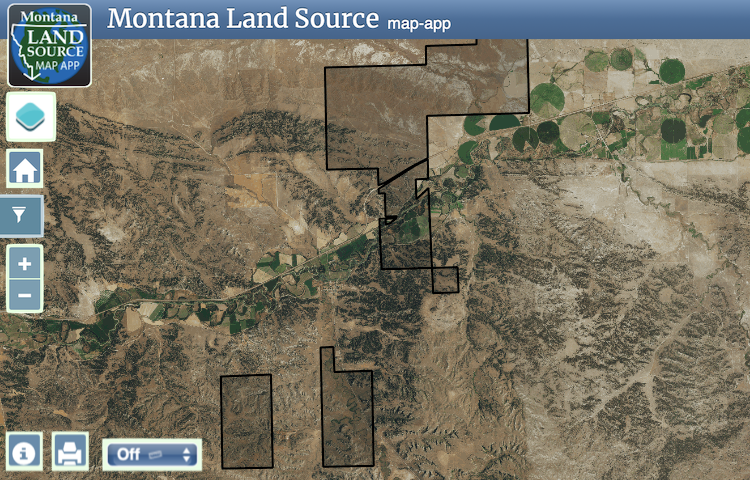 Brillhart Ranch map image
