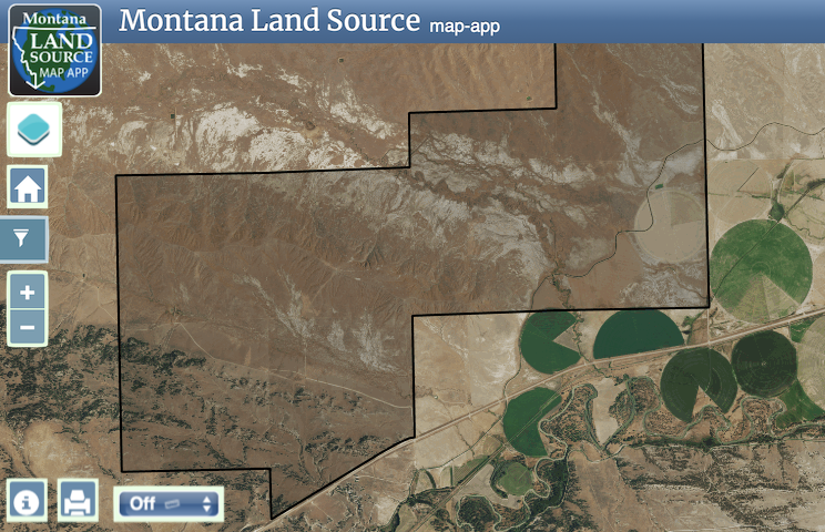 Brillhart Ranch map image