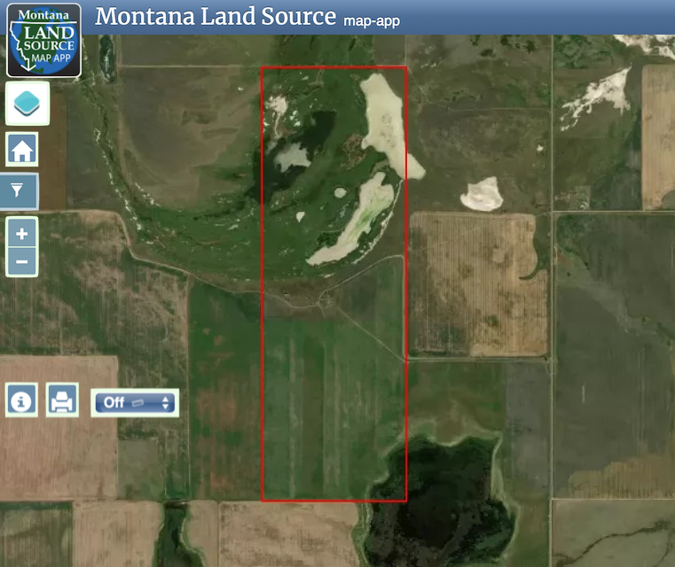 Brockton Property - 480 Acres map image