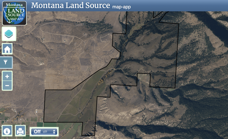 Brown Valley Ranch map image