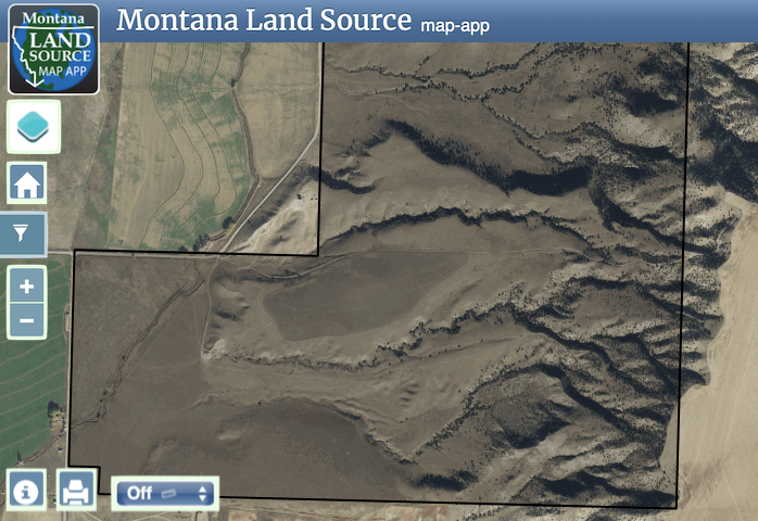 Buffalo Hide Ranch map image