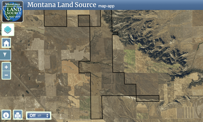 Buffalo Springs Ranch map image