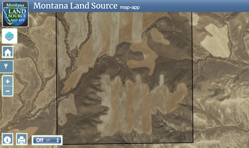 Buffalo Trail - NW Section map image
