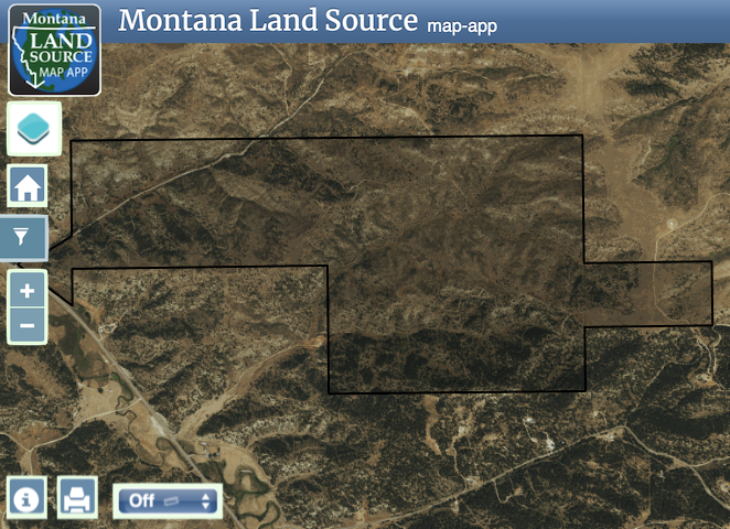 Bull Mountain Pasture map image