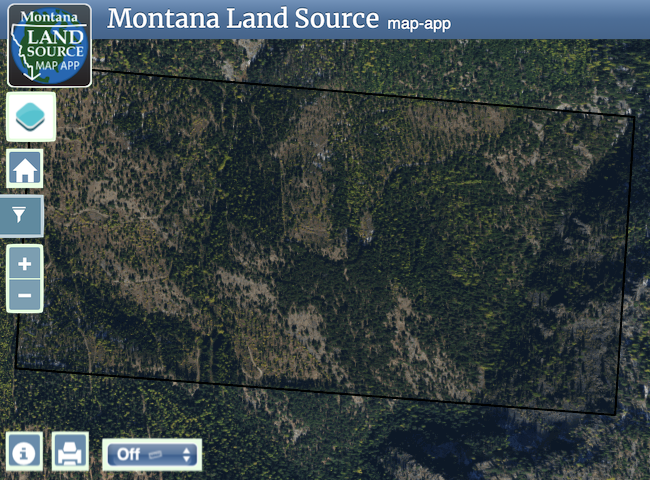 Butler Creek map image
