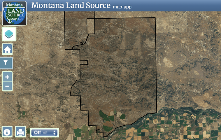 Cabin Creek Ranch map image