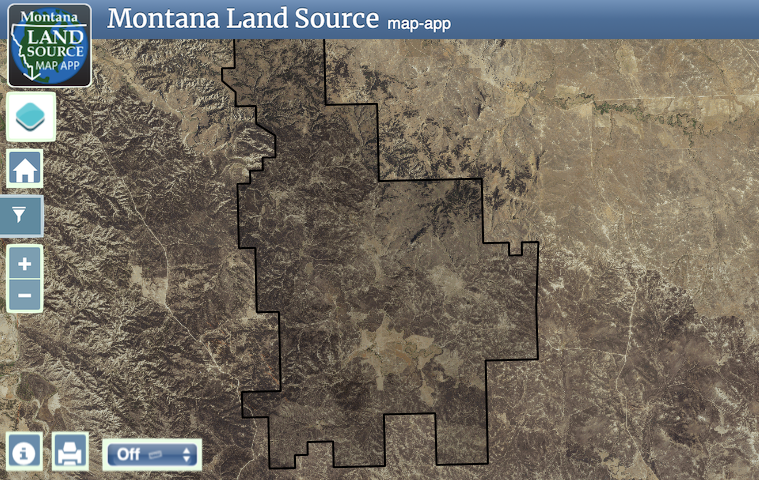 Calf Creek Ranch map image