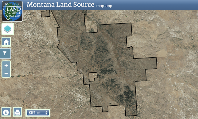 Cedar Creek Ranch map image