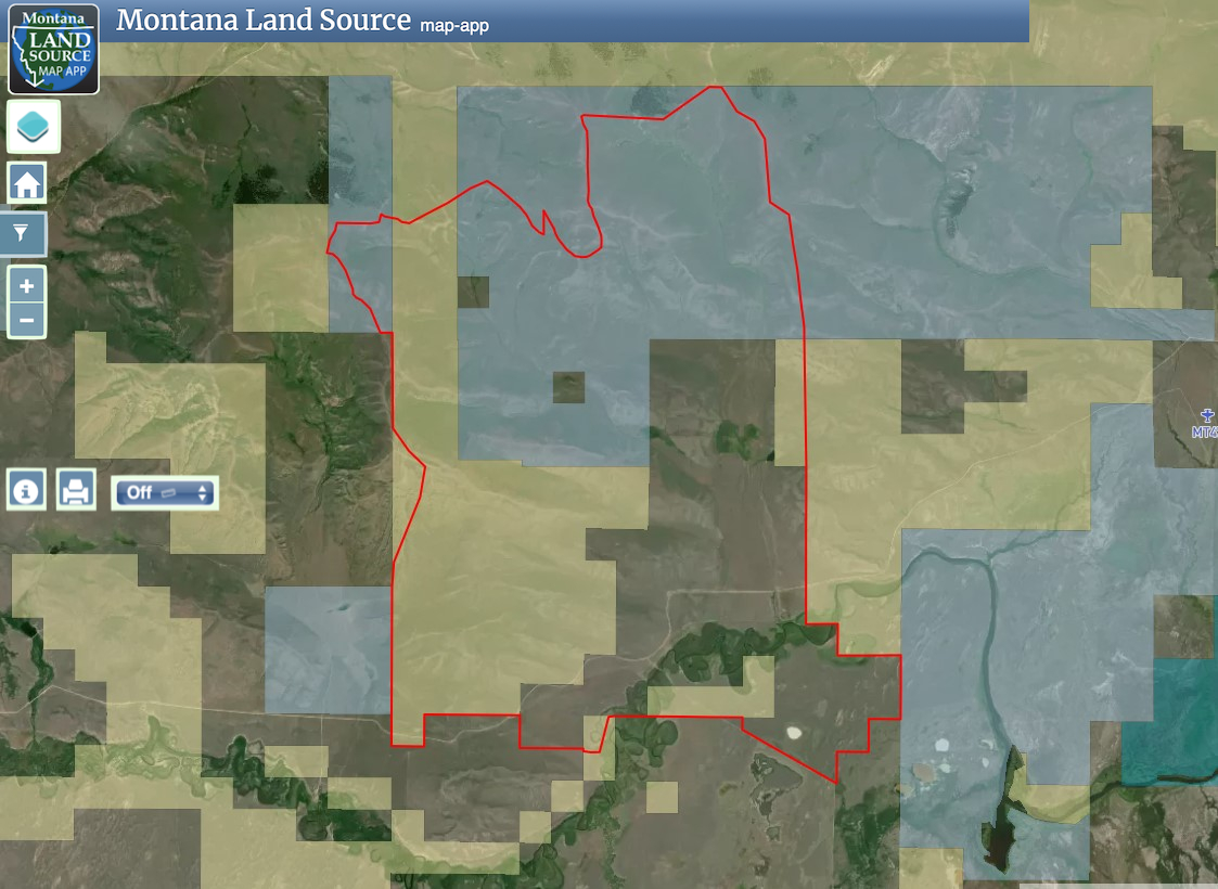 Centennial Ranch map image