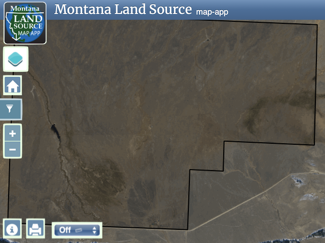 Centennial Valley Summer Range map image