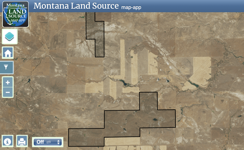 Central Montana Pasture map image