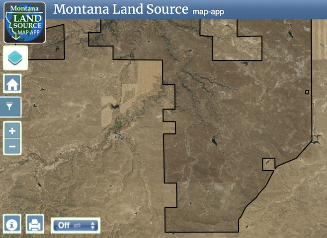 Central Montana Pasture Unit map image