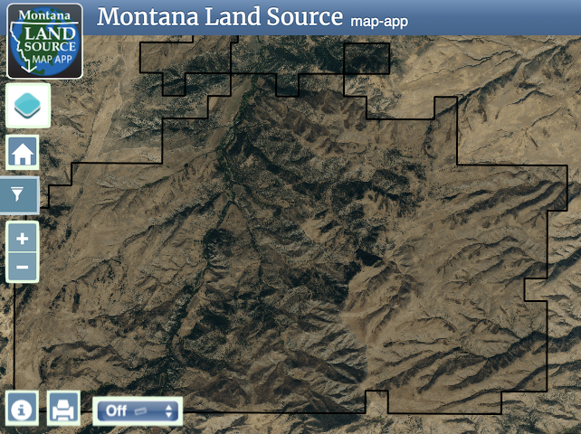 Chimney Rock Ranch map image