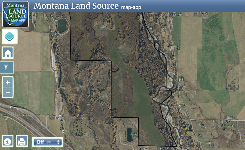 Circle B Spring Creek Ranch map image