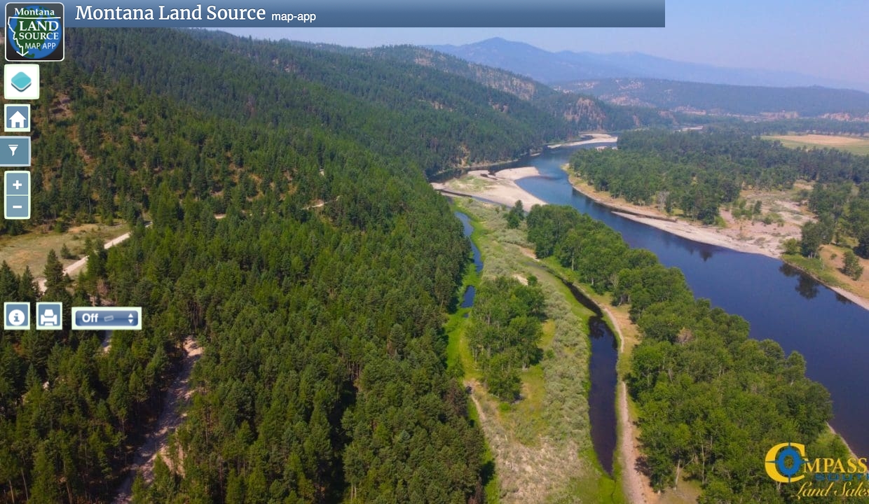 Clark Fork Bluff map image