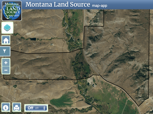 Cliff Ranch map image