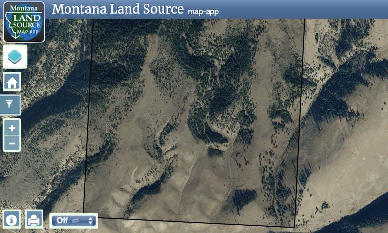 Corral Gulch map image