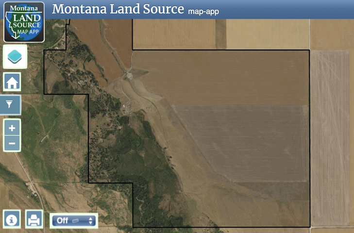 Cottonwood Creek Ranch map image