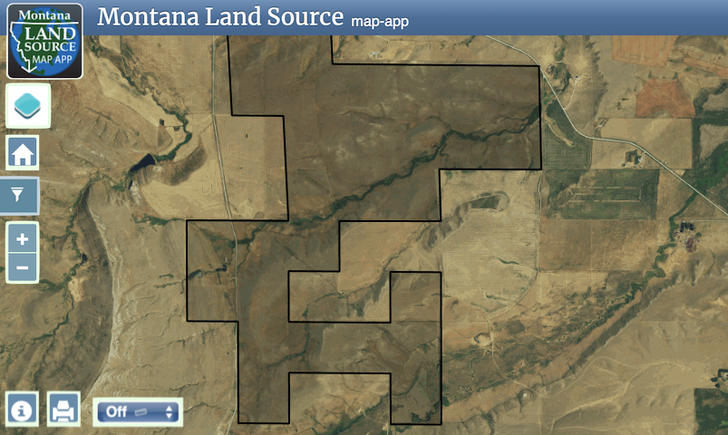 Coyote Springs Ranch map image