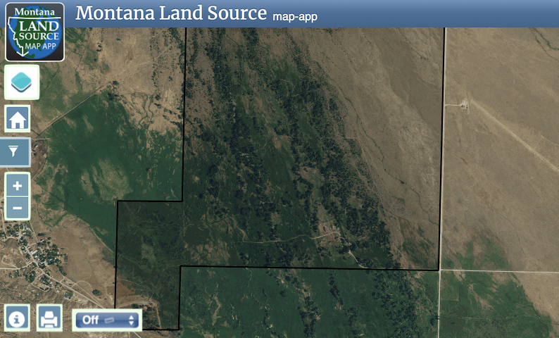Crow Creek Ranch map image