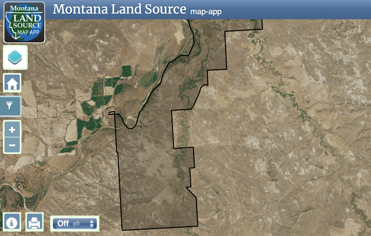 Crow Creek Ranch map image