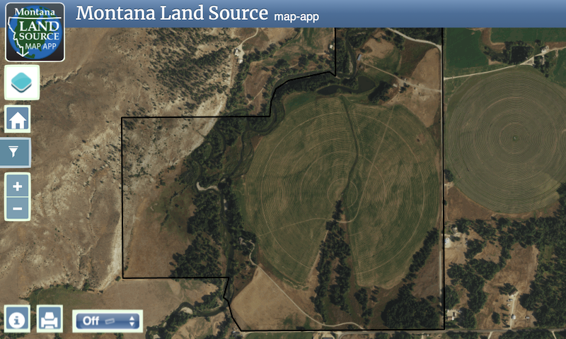 Crown Creek Ranch map image