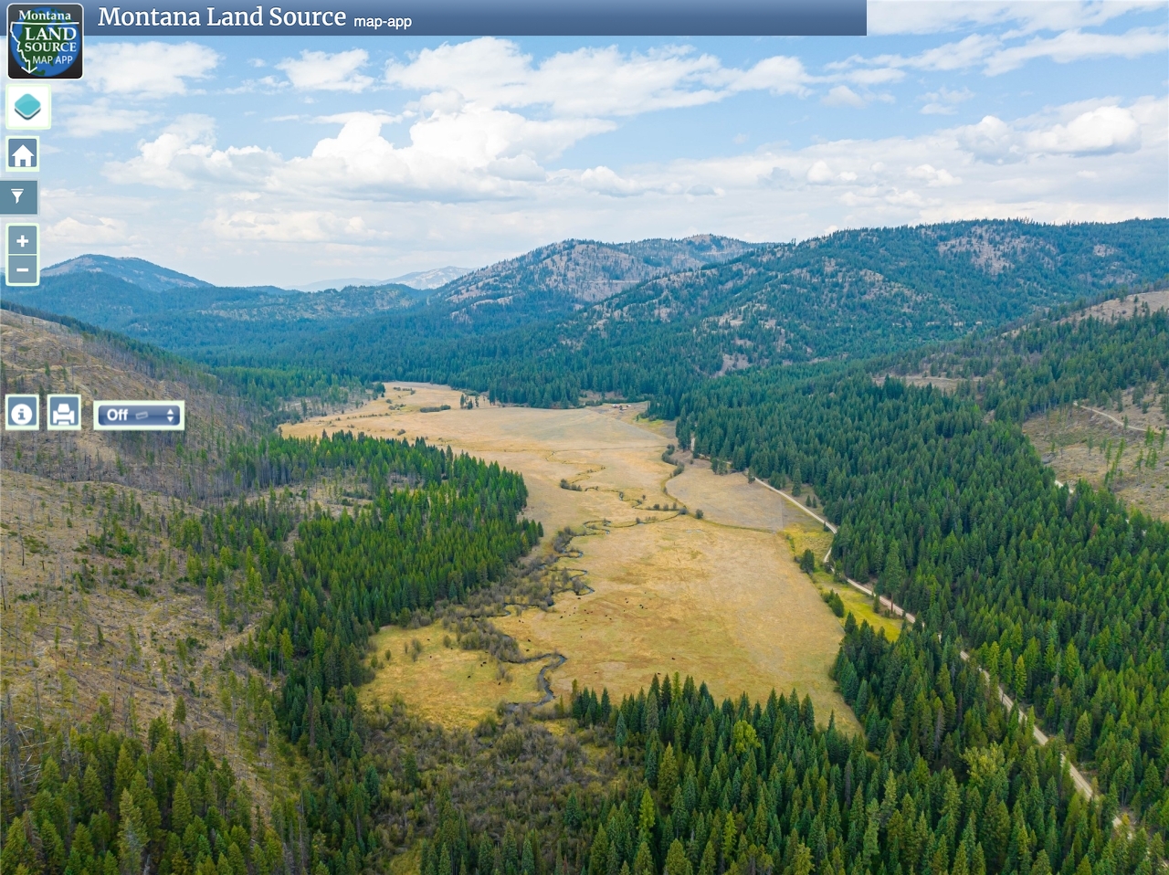 6820 East Fisher River Road map image