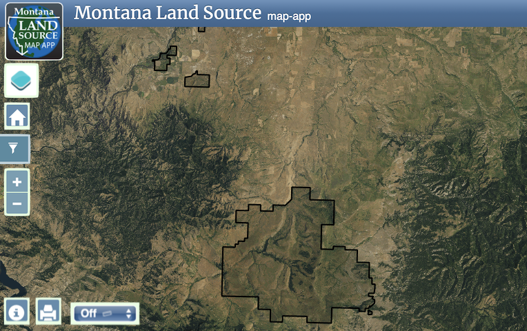 Dana Ranch map image