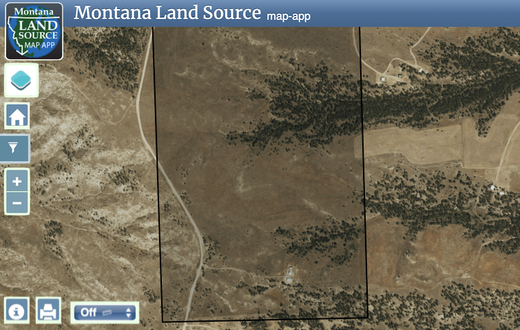 Dean Creek and Homestead Rd map image