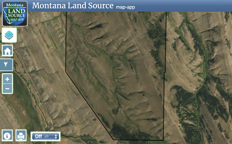 Deep Springs Ranch map image