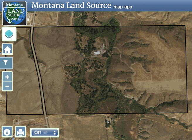 Destination - Pryor Creek map image