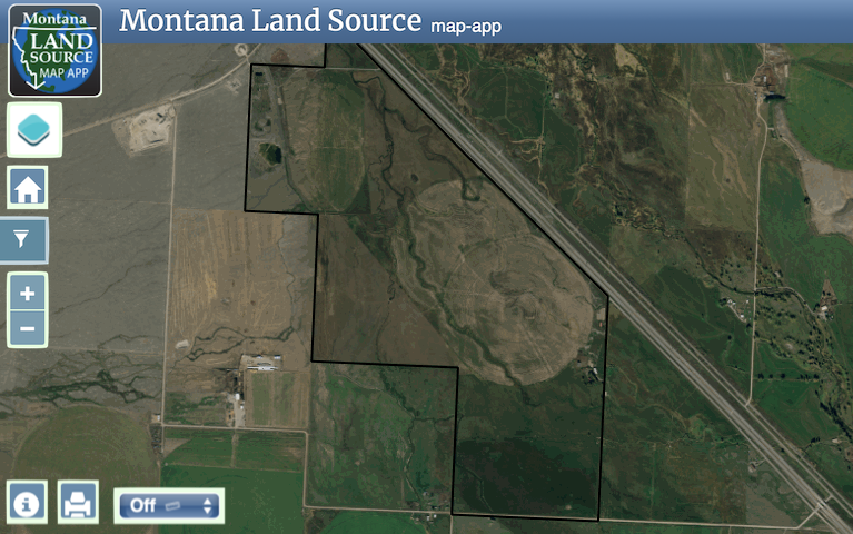 Detton Ranch map image