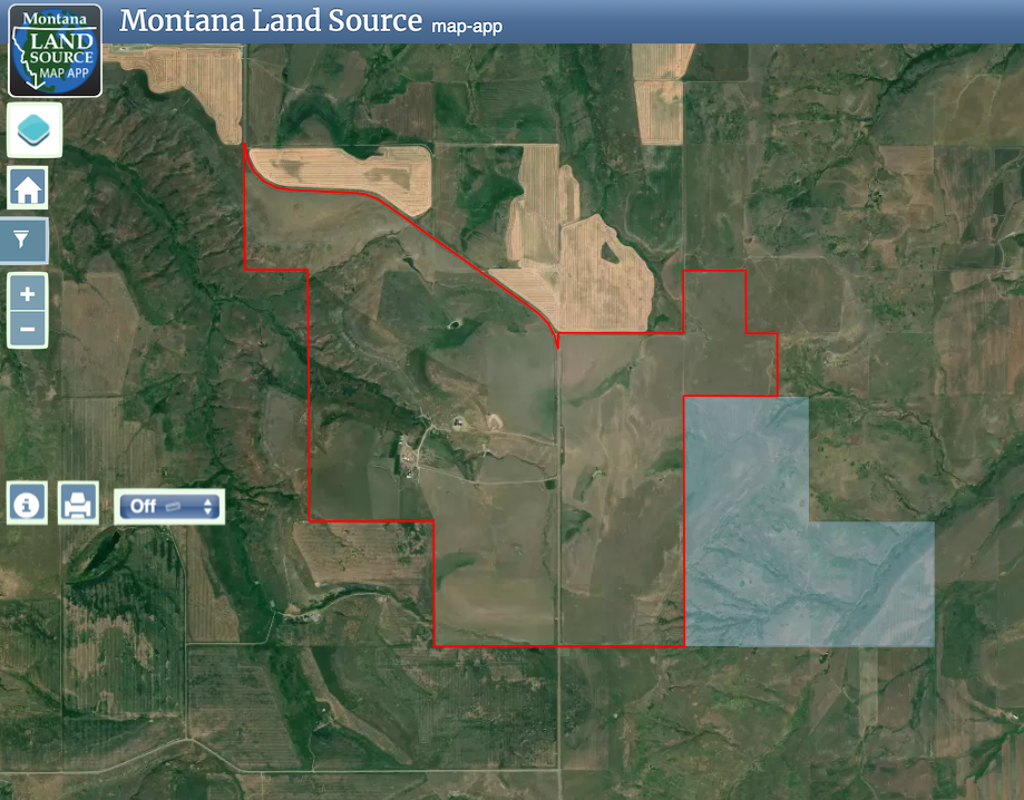 Diamond T Ranch map image