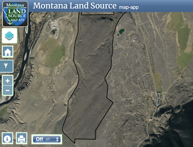 Diamond B River Ranch map image