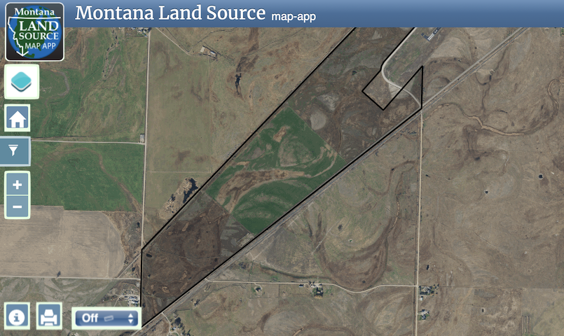 Double A Ranch - Parcel One map image