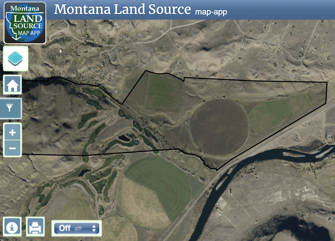 Dry Creek Ranch map image