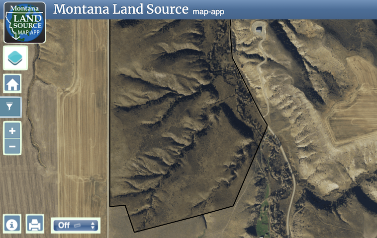 Duck Creek Ranch map image