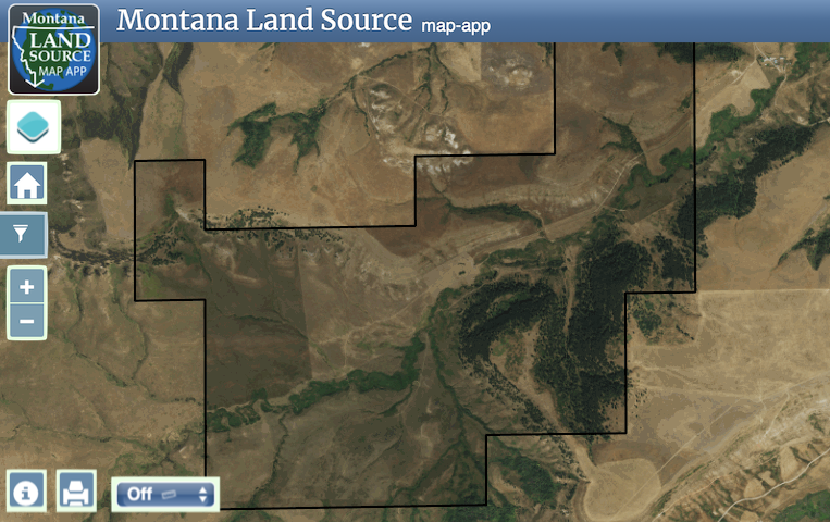 Duncan Creek Ranch map image