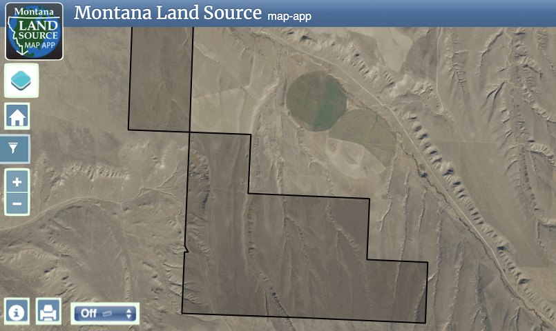 East Bench Ranch map image